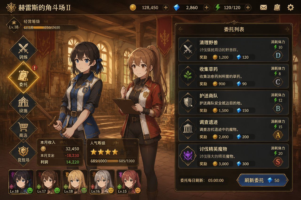 赫雷斯的角斗场Ⅱ 角色养成 专题图 5